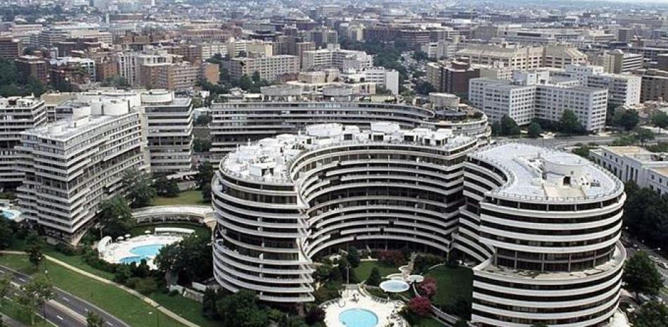 Hotel Watergate, 2650 Virginia Avenue, Washington. Estados Unidos. Fuente extena.