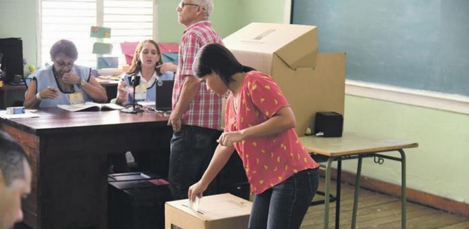Elecciones presidenciales ordinarias 2016. Foto de archivo.
