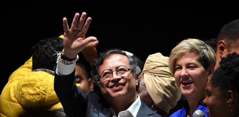 Gustavo Petro, presidente electo de Colombia. AFP