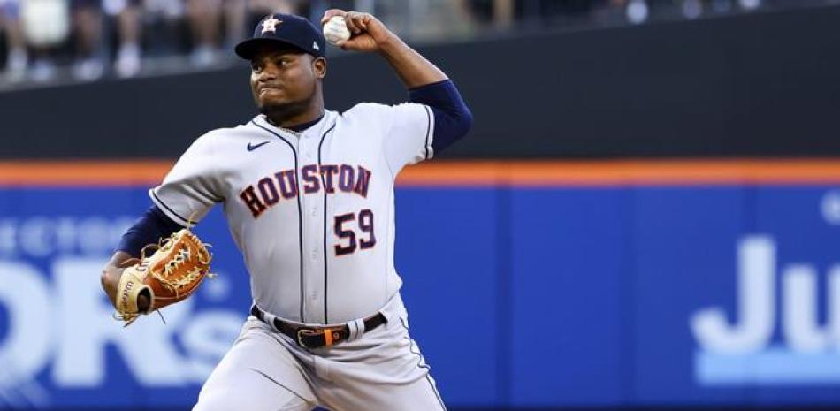 Framber Valdez dominó desde el montículo a los Mets de Nueva York en el partido del martes.