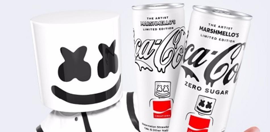 El DJ y productor Marshmello crea su propio sabor de Coca-Cola. Europa Press