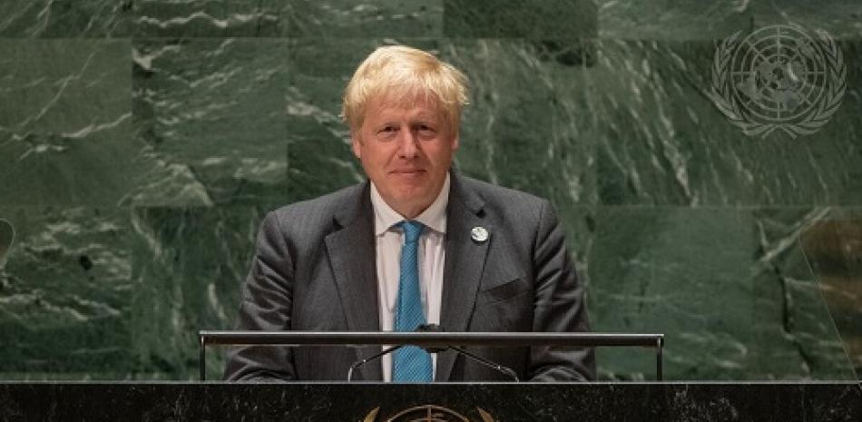 Primer ministro británico Boris Johnson. Foto: Europa Press