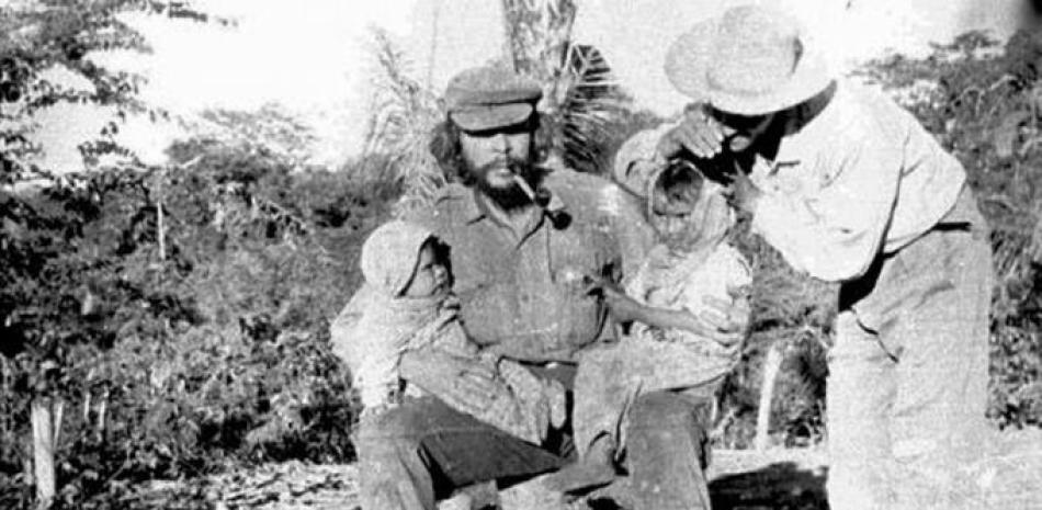 La caída del Che Guevara, foto de EFE