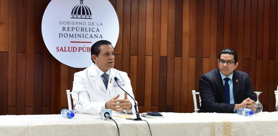 El ministro de Salud, Daniel Rivera, confirmó el caso en un hombre de 25 años. Glauco Moquete / LD