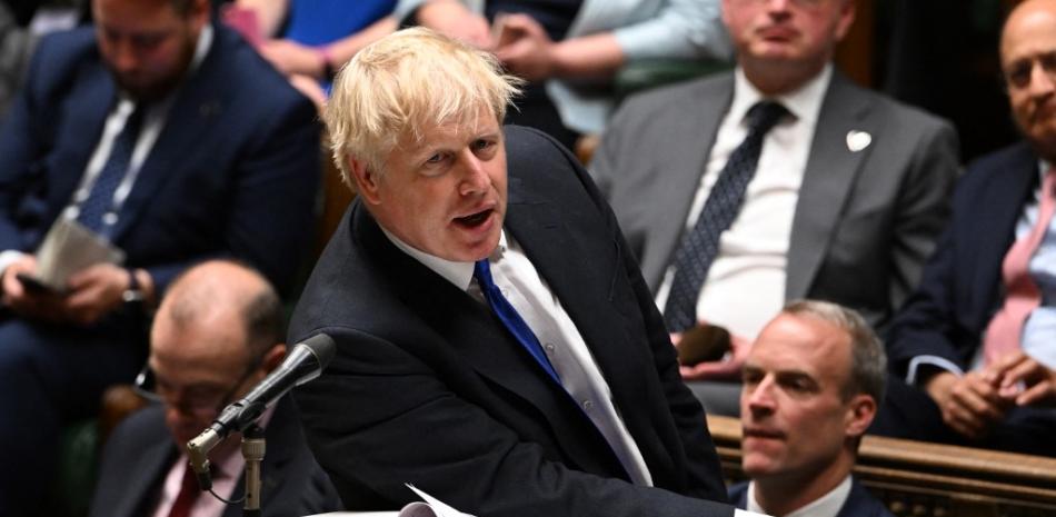 Boris Johnson. Foto externa.