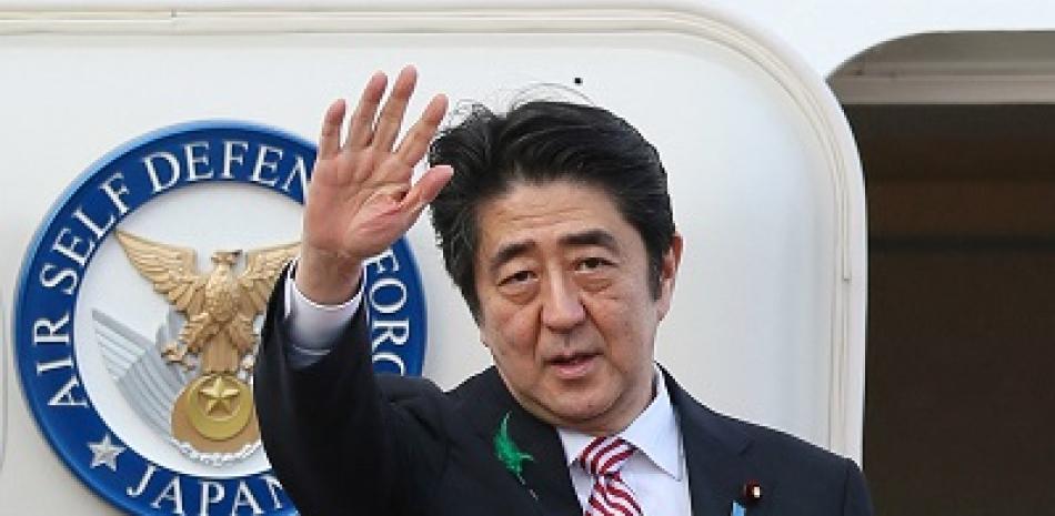 Shinzo Abe, ex primer ministro de Japón. AFP
