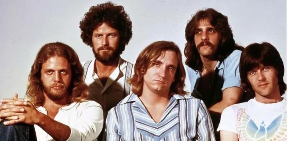 Miembros del grupo estadounidense The Eagles, que grabó una serie de canciones populares, entre ellas la famosa "Hotel California", cuyo manuscrito fue robado en los años 70.