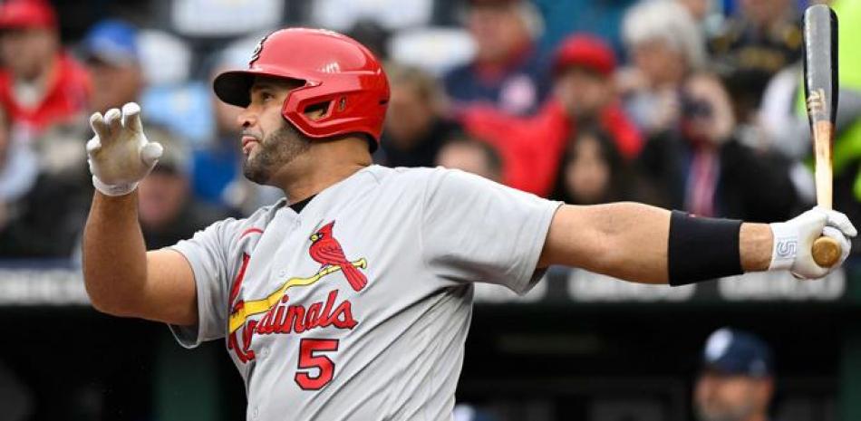 Albert Pujols estará como invitado en el Juego de Estrellas.