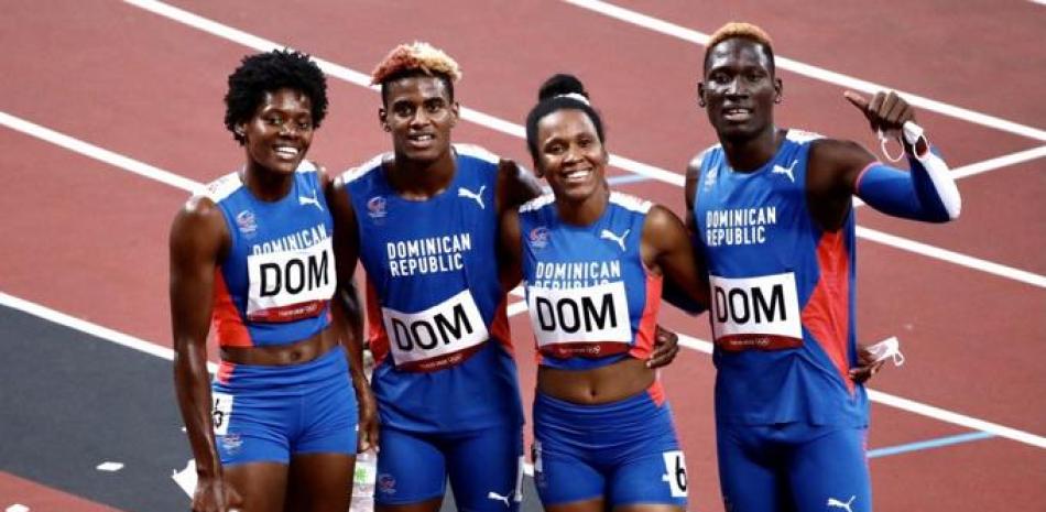 El equipo dominicano de relevo mixto en 4x400 en los pasados Juegos Olímpicos estará en acción este viernes en el Mundial de Atletismo de Oregon, Estados Unidos.