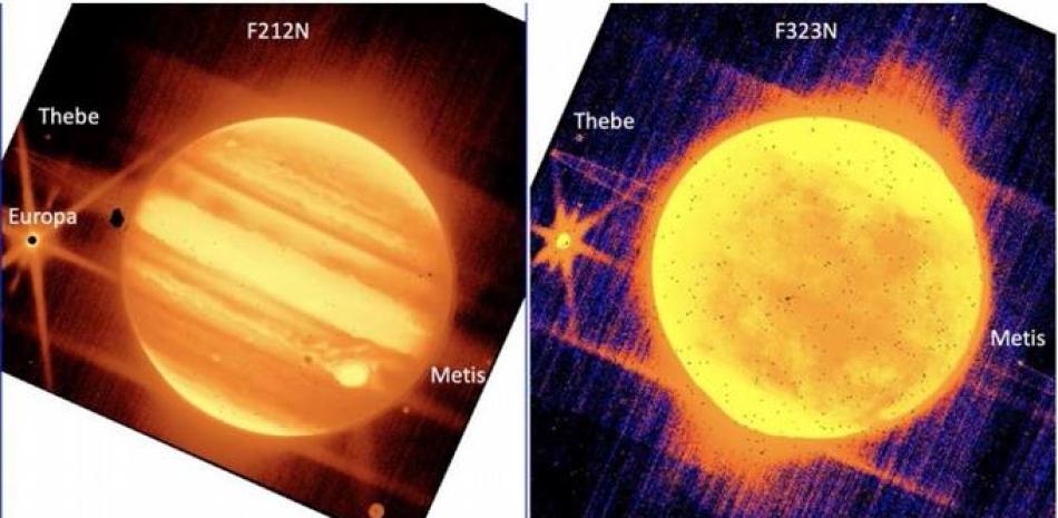 Júpiter en las imágenes de la NASA. Foto EuropaPress