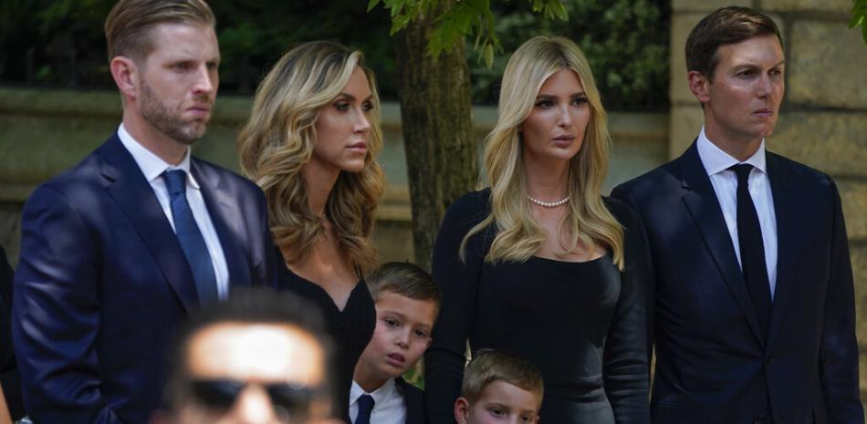 Funeral de Ivana Trump. Foto AP.