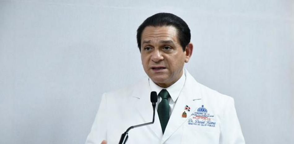 Ministro de Salud, Daniel Rivera. Foto de archivo.