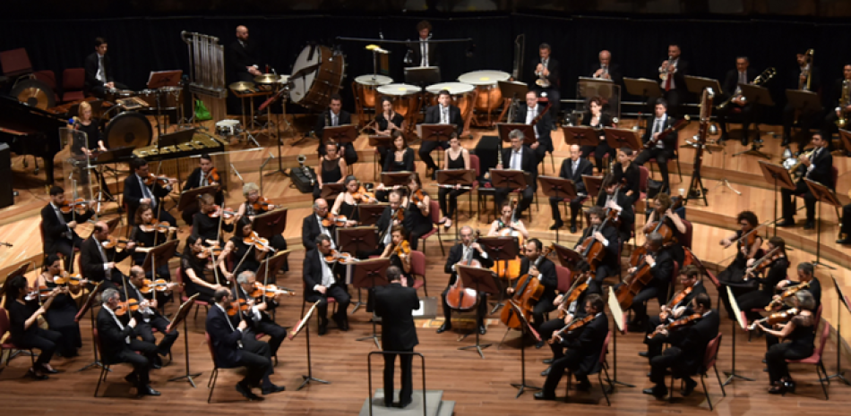 Orquesta sinfonica, foto de AFP