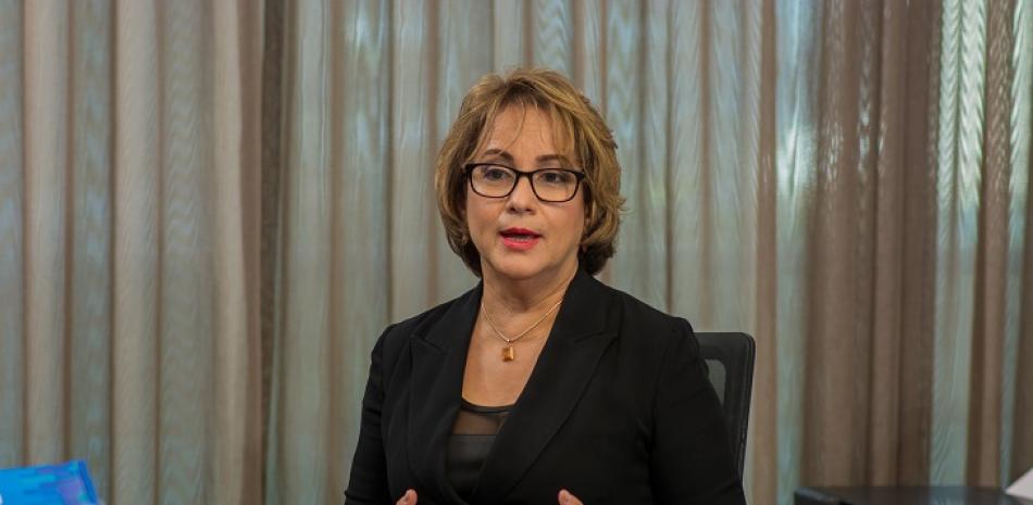 Kirsis Jáquez presidenta ejecutiva de ADAFP.