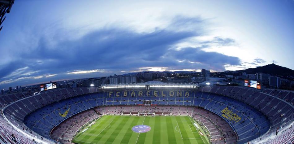 Vista general del estadio Camp Nou, Barcelona, el 30 de enero de 2020.
