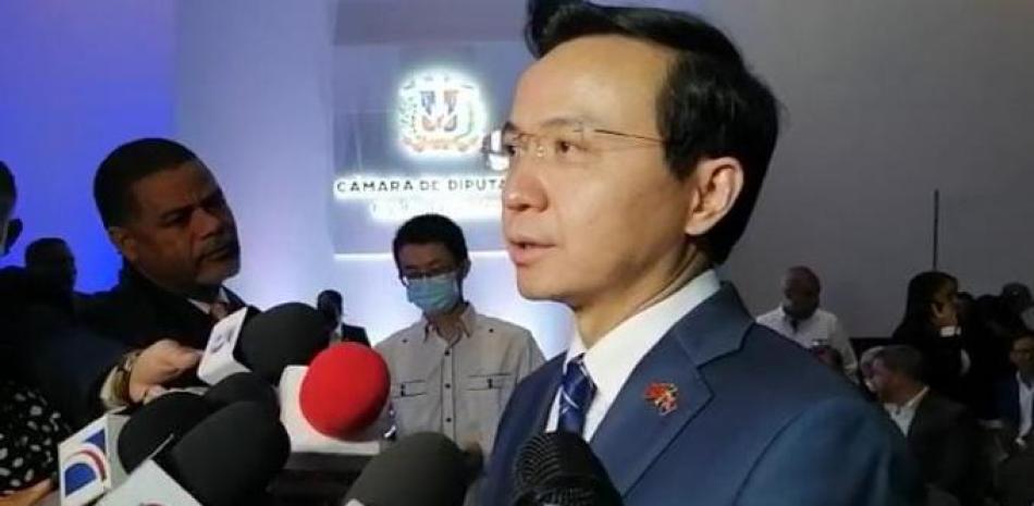 Zhang Run, embajador chino en República Dominicana. Foto: Listín Diario