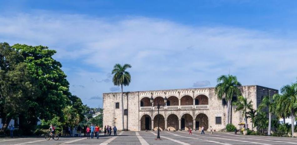 Alcázar de Colón en la Zona Colonial de Santo Domingo. Foto de archivo