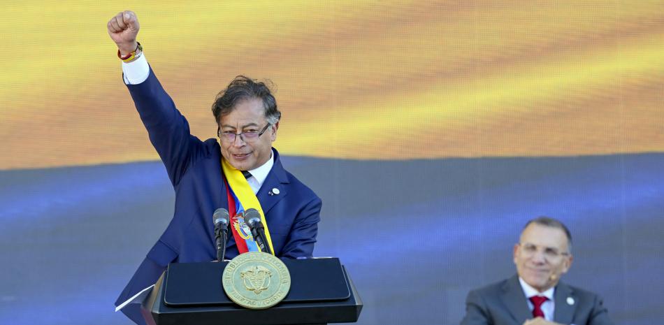 Presidente Gustavo Petro. Foto AP.