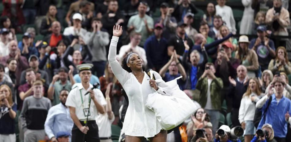 Serena Williams jugó apenas su segundo partido de esta temporada y el primero en una cancha dura desde hace 18 meses.