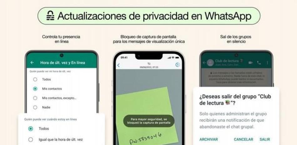 WhatsApp presenta nuevas funcionalidades enfocadas a la seguridad en la aplicación - META