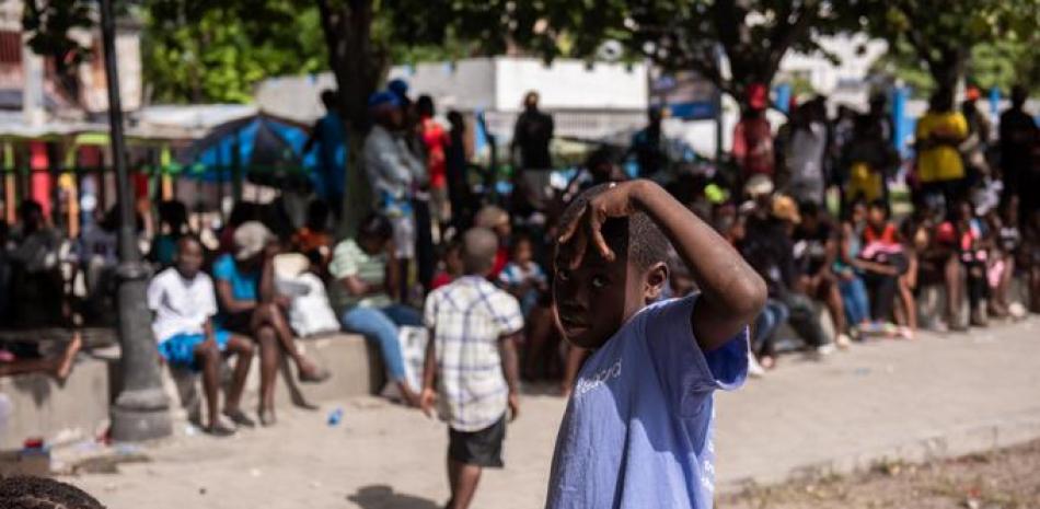Población haitiana en crisis. Archivo / EFE