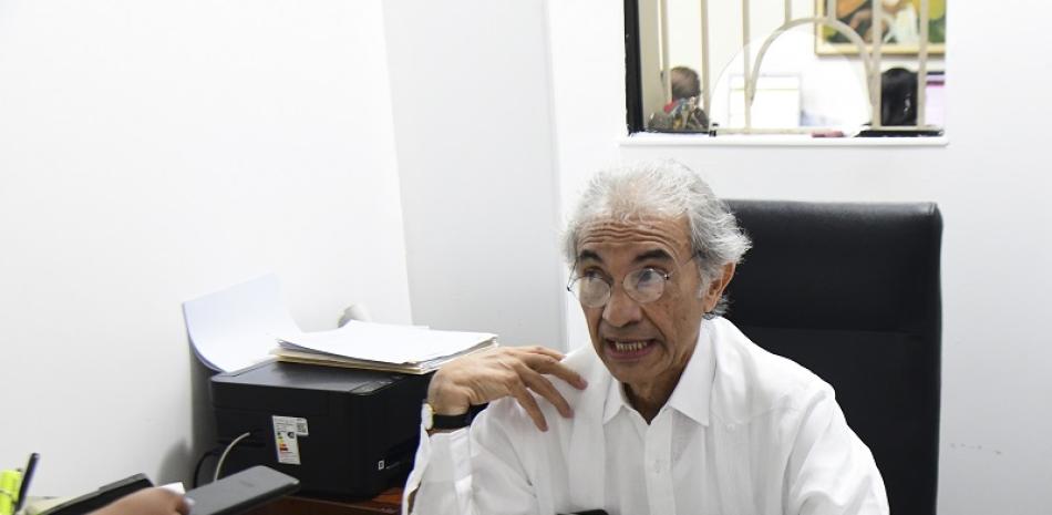 Rafael Mena. presidente de Andeclip, ofreció detalles de la enfermedad. Leonel Matos