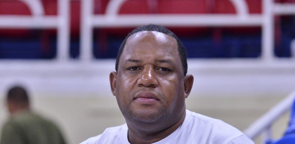 Melvyn López, coach del equipo dominicano. Foto cortesía: Cristina Liriano.