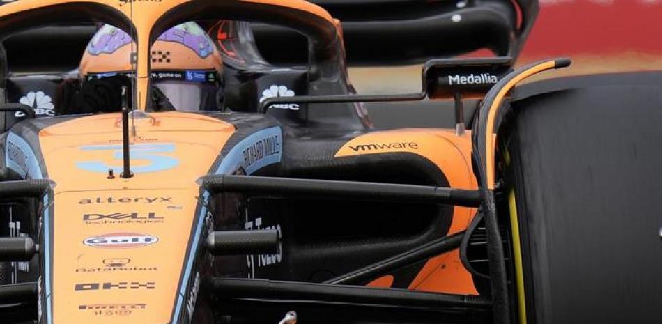 El piloto de McLaren Daniel Ricciardo durante el Gran Premio de Hungría, el 31 de julio.