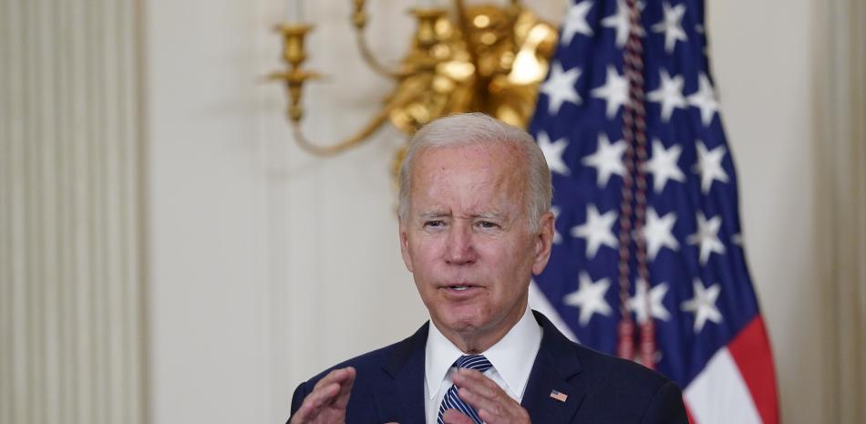 Joe Biden, presidente de Estados Unidos. Foto AP.