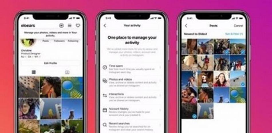 Captura del apartado de Control de Contenido sensible de Instagram. Foto: Europa press.