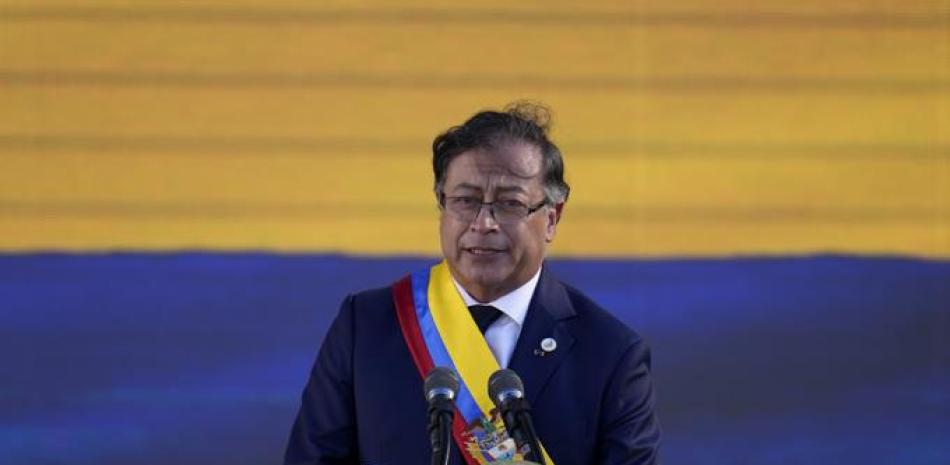 Presidente colombiano Gustavo Petro. EFE