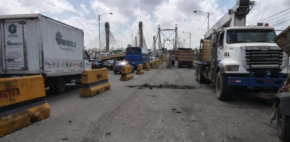 Obras Públicas cierra el puente Duarte desde mañana en horas nocturnas