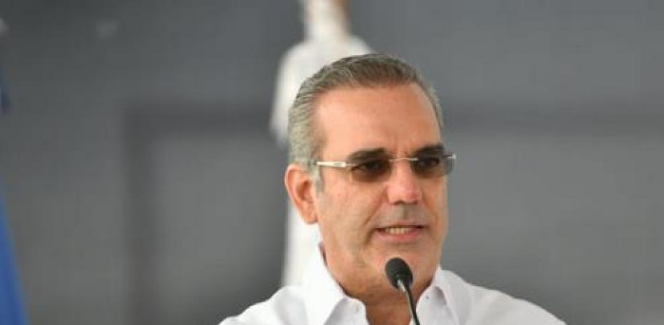 Presidente Luis Abinader, foto de archivo LD