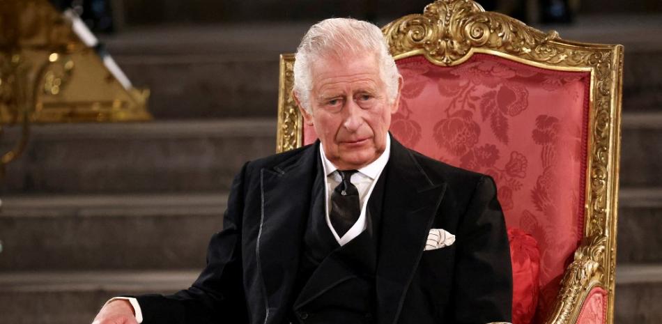 El Rey Carlos III de Gran Bretaña. HENRY NICHOLLS / PISCINA / AFP