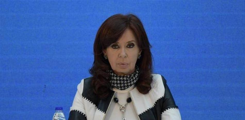 Vicepresidenta de Argentina Cristina Fernández de Kirchner. Foto de archivo.