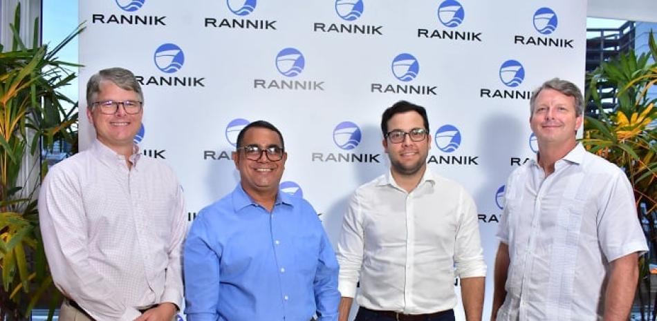 Jaak Rannik, Pedro Núñez, Ramón Genao y Jeffrey Rannik.