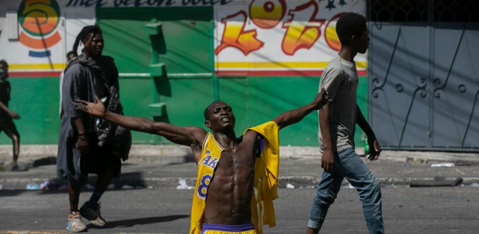 Haití protestas. AP.