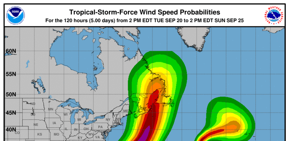El huracán Fiona gana fuerza en nuevo rumbo con amenaza para las Bermudas