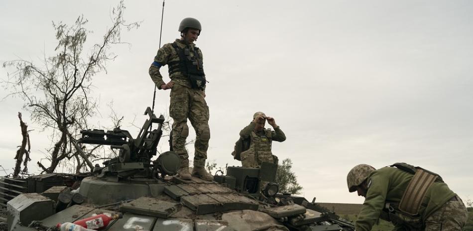 Guerra en Ucrania. Foto AP.