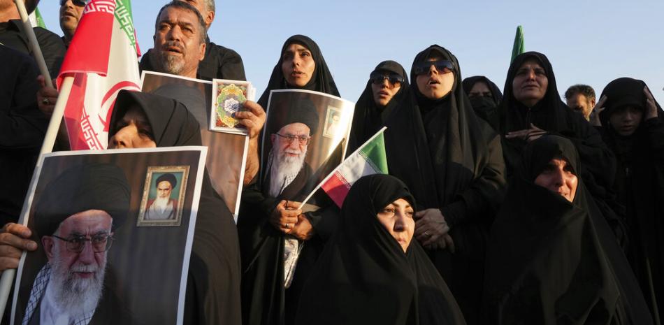 Protestas en Irán. Foto AP.