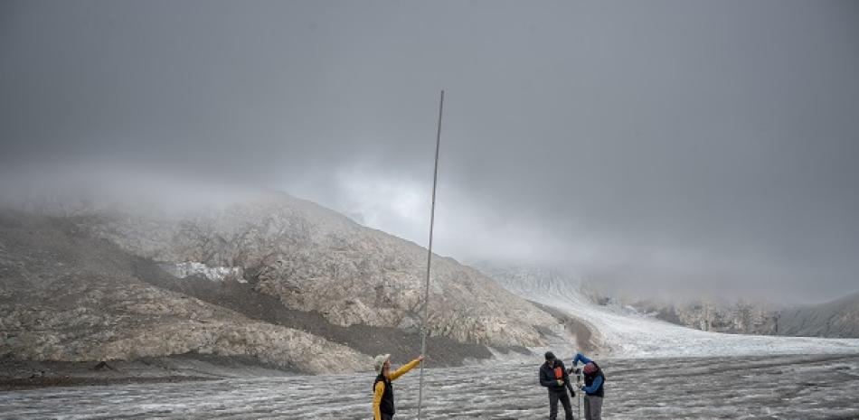 Glaciares suizos. AFP