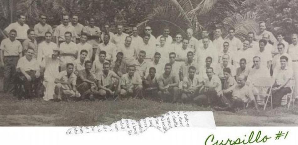 El primer cursillo de República Dominicana se celebró del 27 al 30 septiembre de 1962. Participaron ocho sacerdotes y 40 laicos. FOTO CORTESÍA DEL MCC