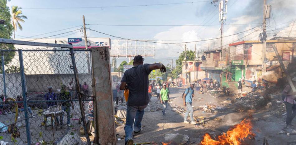 Los haitianos mantienen jornadas diarias de protestas.