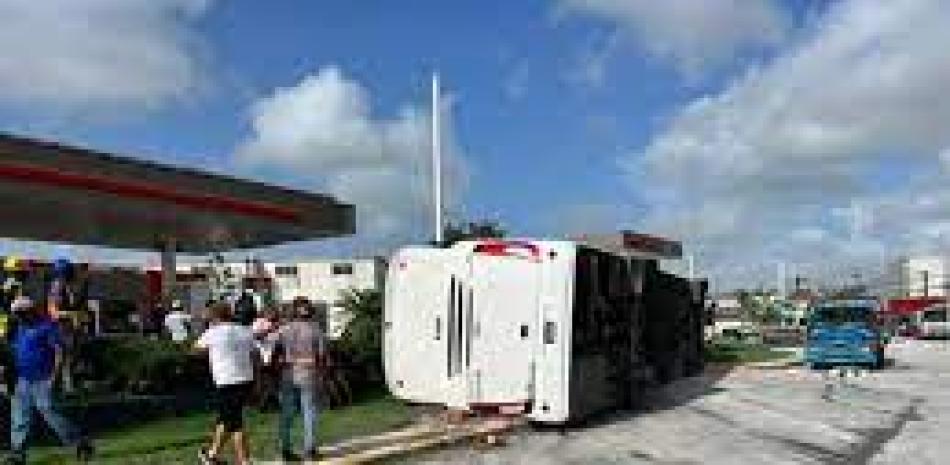 Accidente de tránsito en Punta Cana, foto de archivo LD