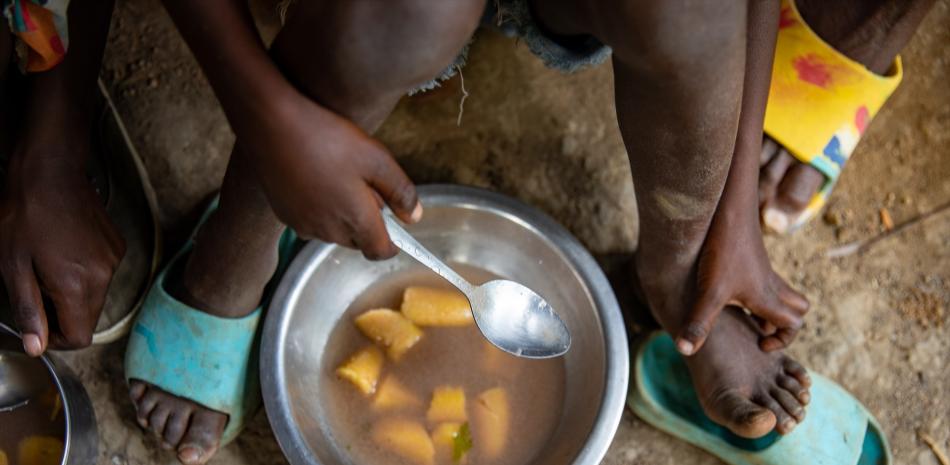 Archivo - Ayuda alimentaria a comunidades rurales en Haití - EP