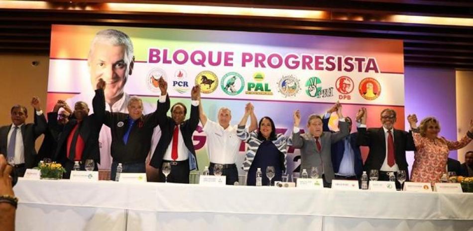 Bloque Progresista. Foto de archivo del Listín Diario.