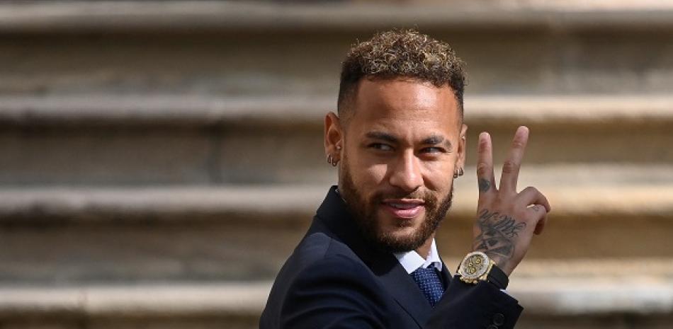 Futbolista brasileño Neymar. AFP