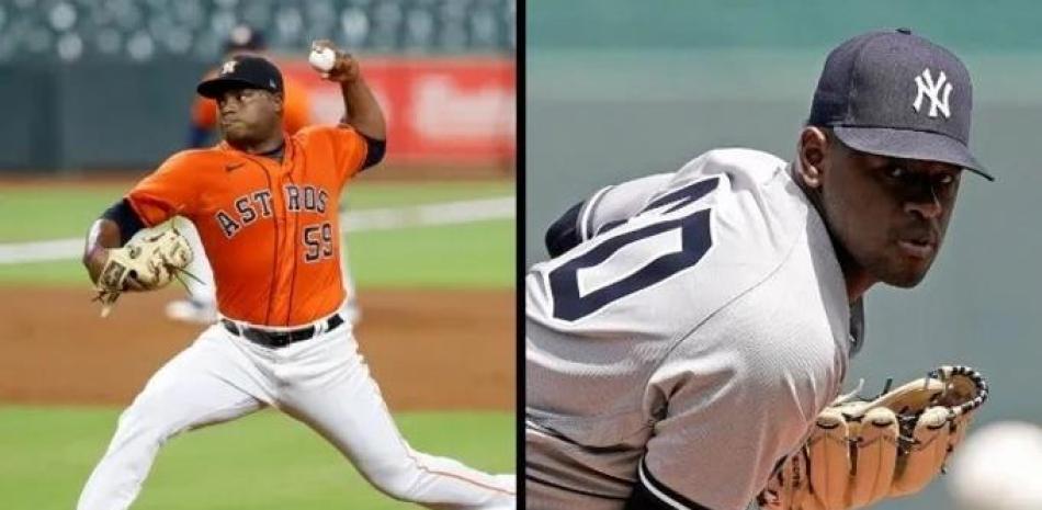 Framber Valdez, de los Astros, y Luis Severino, de los Yankees, serán los lanzadores abridores en el segundo partido de la Serie de Campeonato de la Liga Americana.