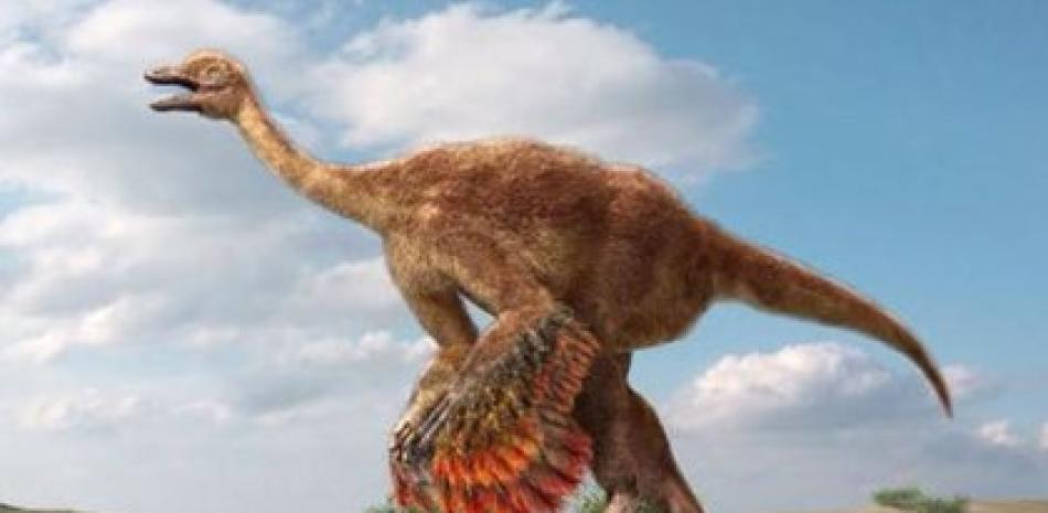 Un dinosaurio gigante parecido a un avestruz vivió en el Mississippi hace 85 millones de años. - MASATO HATTORI