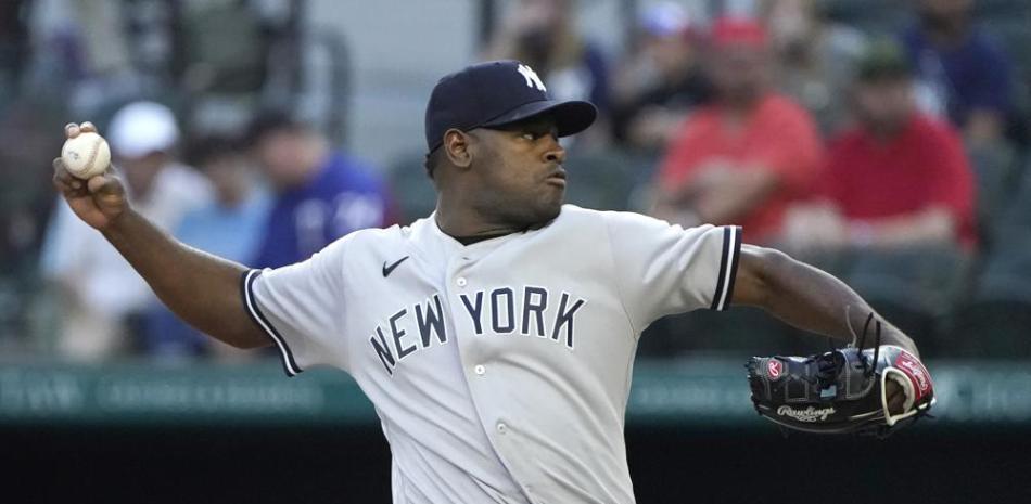 Luis Severino es uno de los cinco lanzadores que tendrán en su nómina los Yankees frente a los Astros.